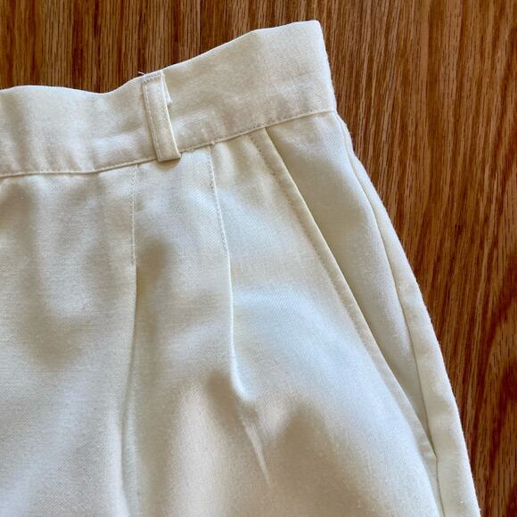 Counterparts Vintage White Pleated Pants Womens 27 Waist - Picture 4 of 15